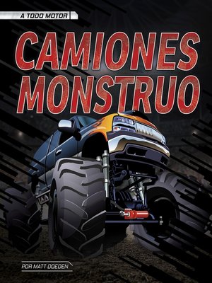 cover image of Camiones monstruo